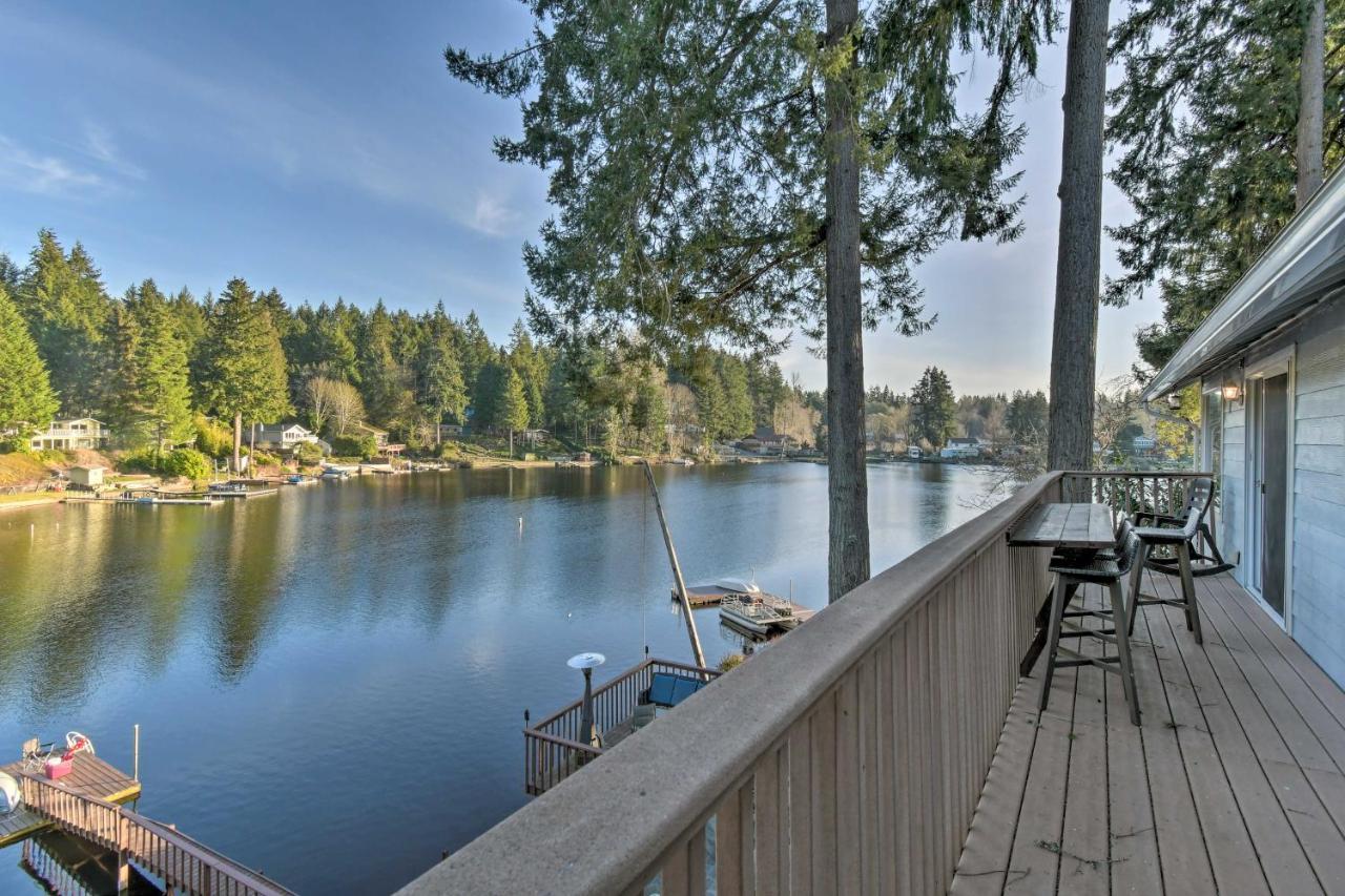 The Peacock House - Waterfront Home With Hot Tub! Olympia Exteriör bild